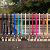 Leietau Heavy Snap 2m Lyserosa Leietau Heavy Snap 2m Lyserosa