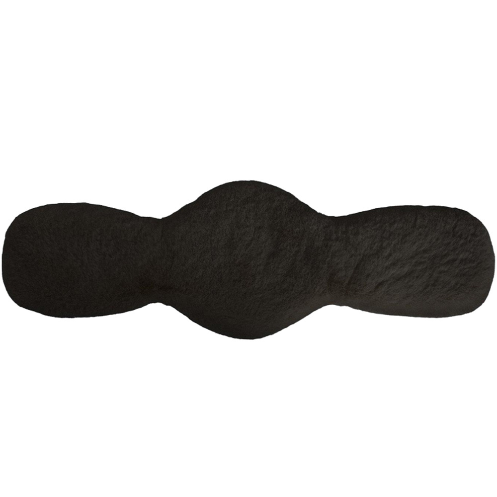 Salgjordbeskytter Dressage Faux Fur Svart