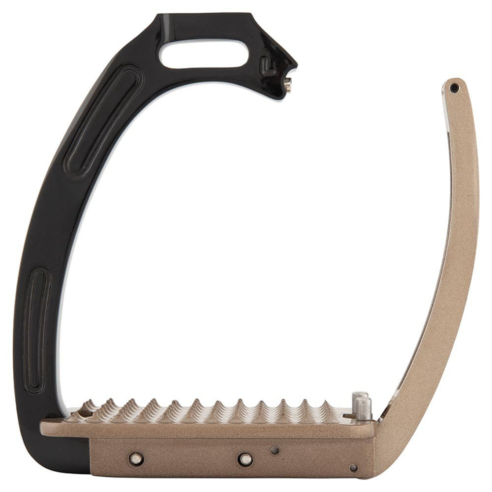 Stigbøyler Lavarone Svart/Brun