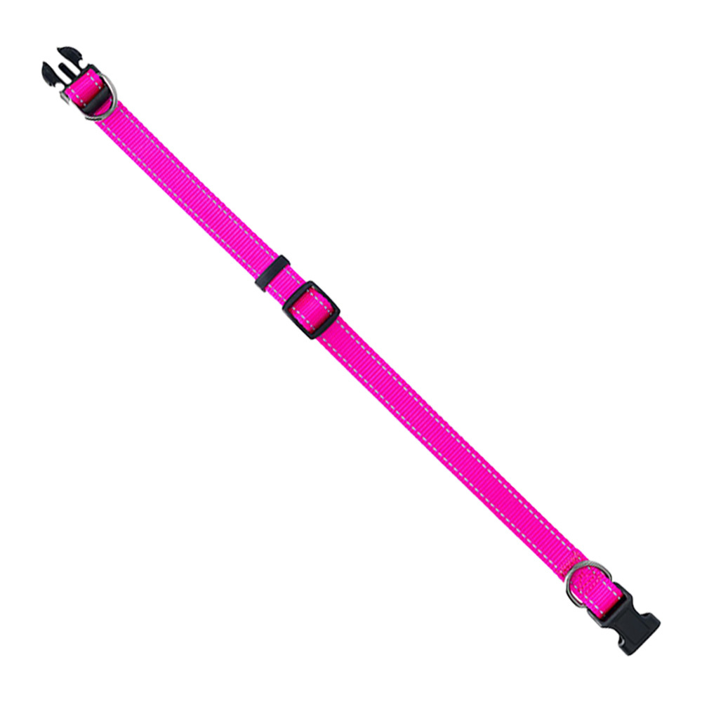 Hundehalsbånd Iris Nylon Rosa