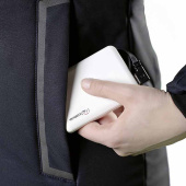 Ridekåpe Elegant med Varmetråder og Powerbank Marineblå Ridekåpe Elegant med Varmetråder og Powerbank Marineblå