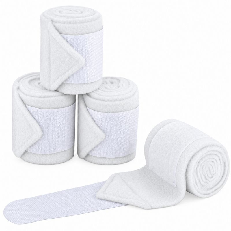 Bandasjer Shetty Fleece 4-pack Hvit