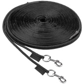 Dobbel Longeringsline Classic Svart Dobbel Longeringsline Classic Svart
