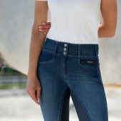 Ridebukser Candela DuraGrip Jeans FG Marineblå Ridebukser Candela DuraGrip Jeans FG Marineblå