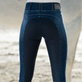 Ridebukser Candela DuraGrip Jeans FG Marineblå Ridebukser Candela DuraGrip Jeans FG Marineblå