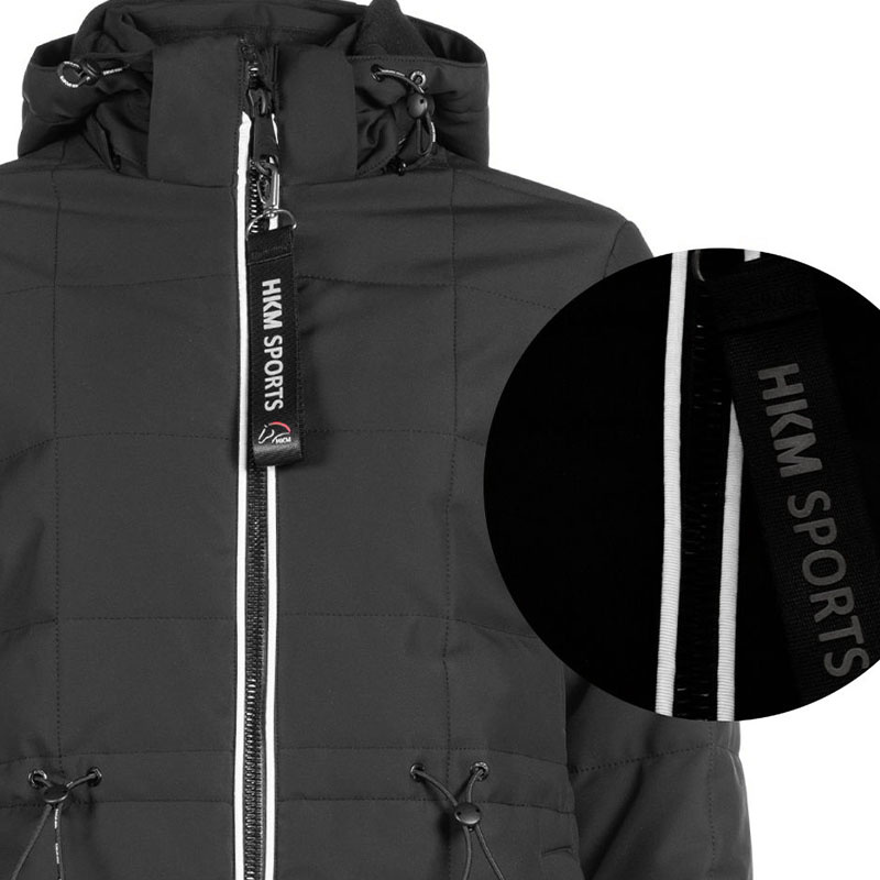 Ridekåpe Honey med Lyskilder og Powerbank Svart