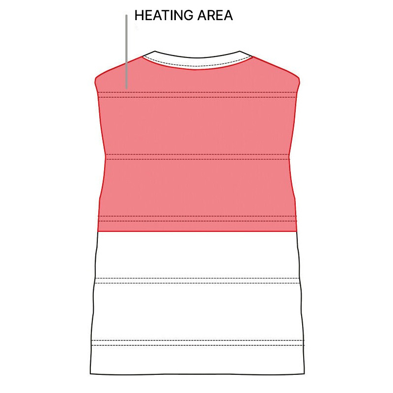 Varmevest Herre Heat Control Svart