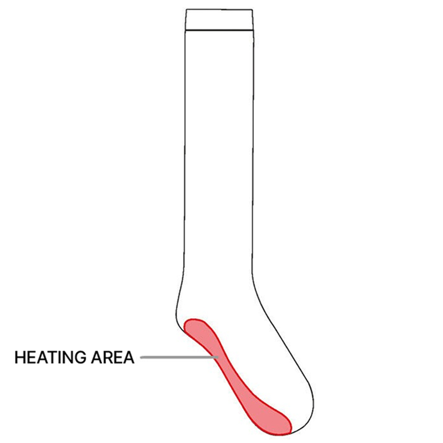 Varmesokker Keep Warm Svart