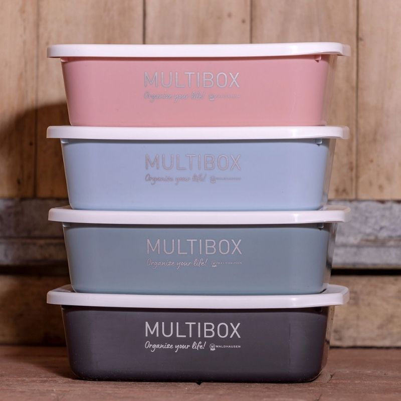 Multibox med Lokk 3L Rosa