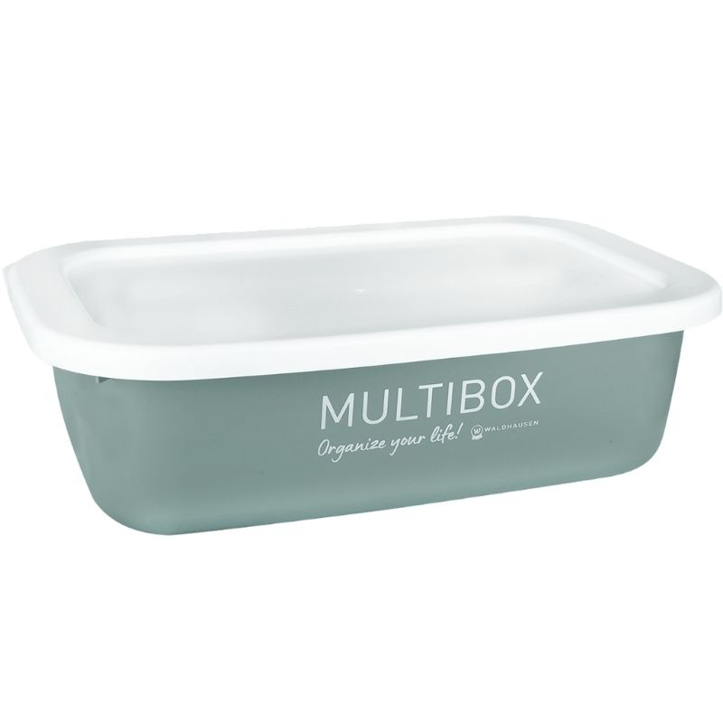 Multibox med Lokk 3L Grønn