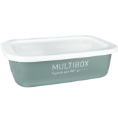 Multibox med Lokk 3L Grønn Multibox med Lokk 3L Grønn