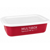 Multibox med Lokk 3L Rød Multibox med Lokk 3L Rød