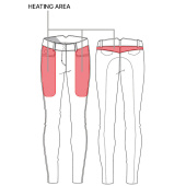 Varmeridebukse Comfort Full Grip Marineblå Varmeridebukse Comfort Full Grip Marineblå