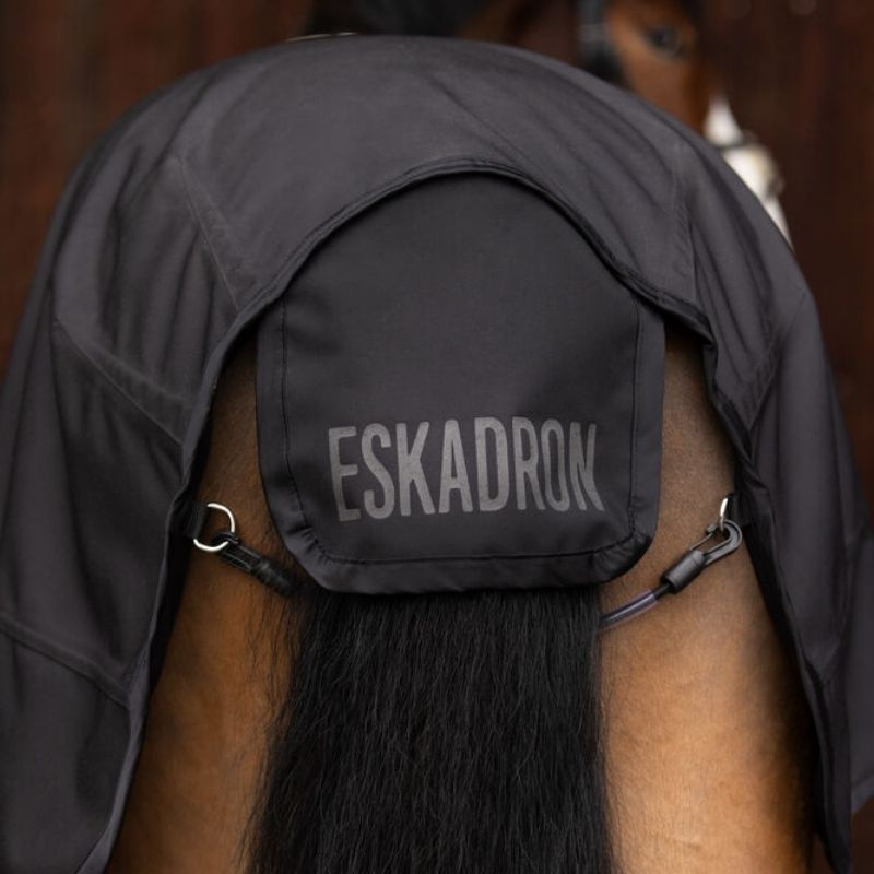 Ride- og longeringdekken Exercise Sheet Svart