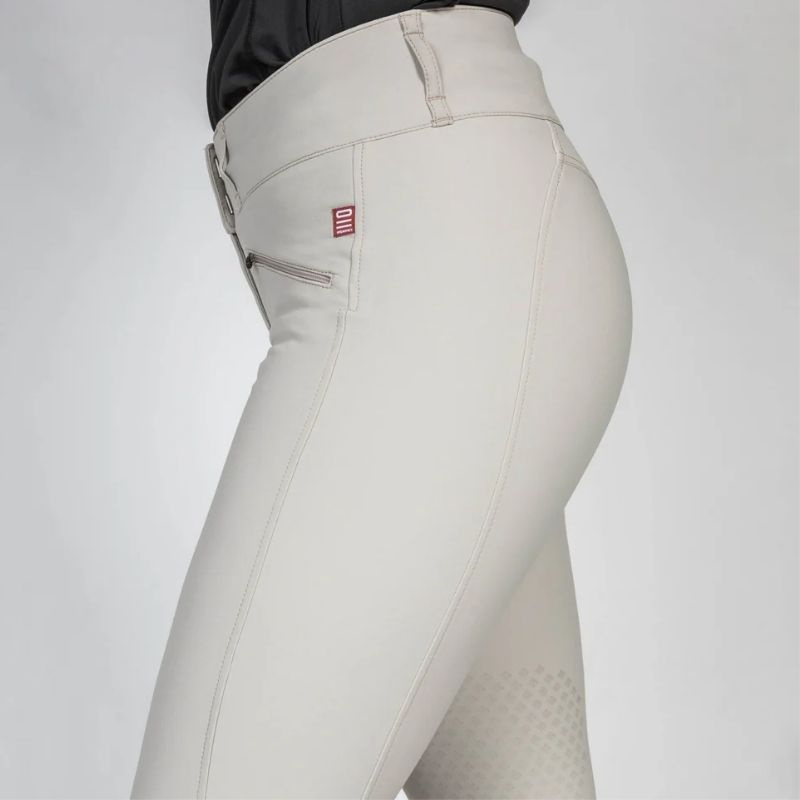 Ridebukse Katie Knee Grip Beige