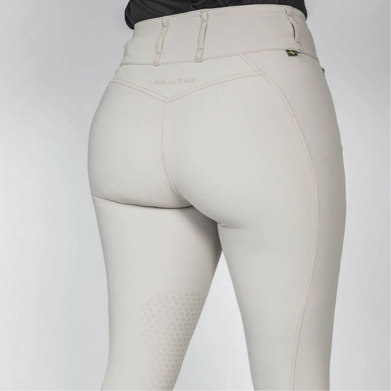 Ridebukse Katie Knee Grip Beige