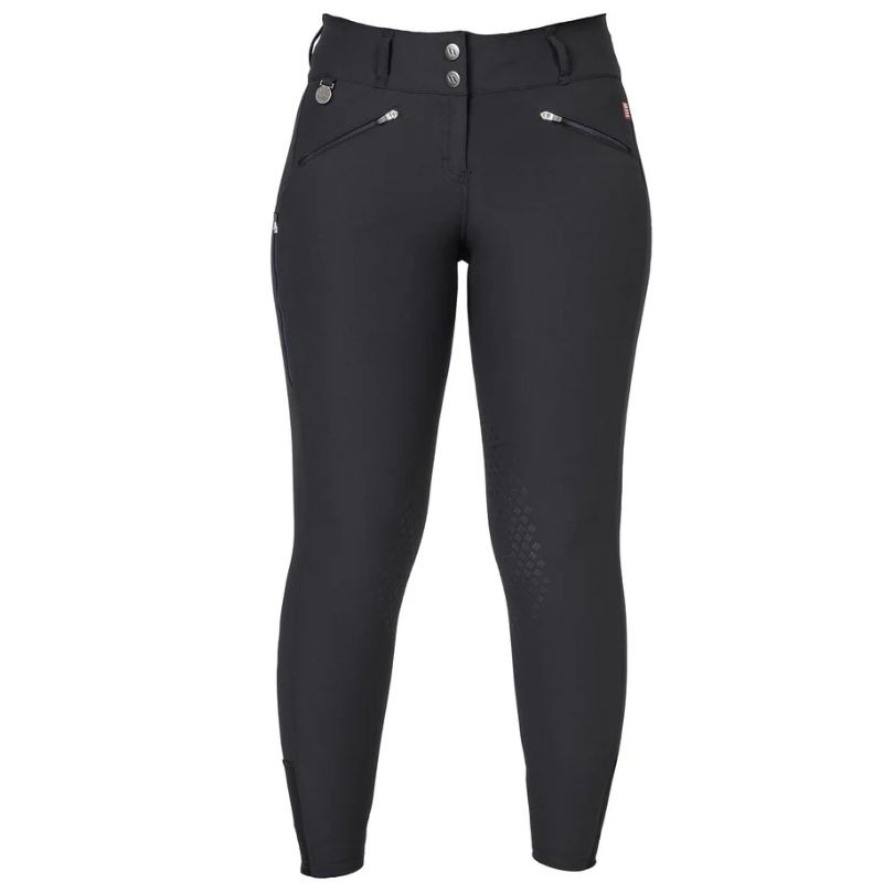Ridebukse Katie Knee Grip Svart