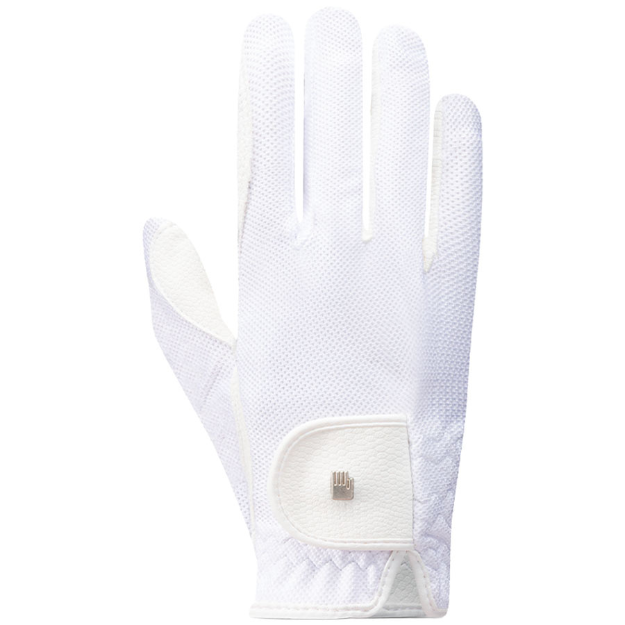 Ridehansker Roeck-Grip Lite Hvit
