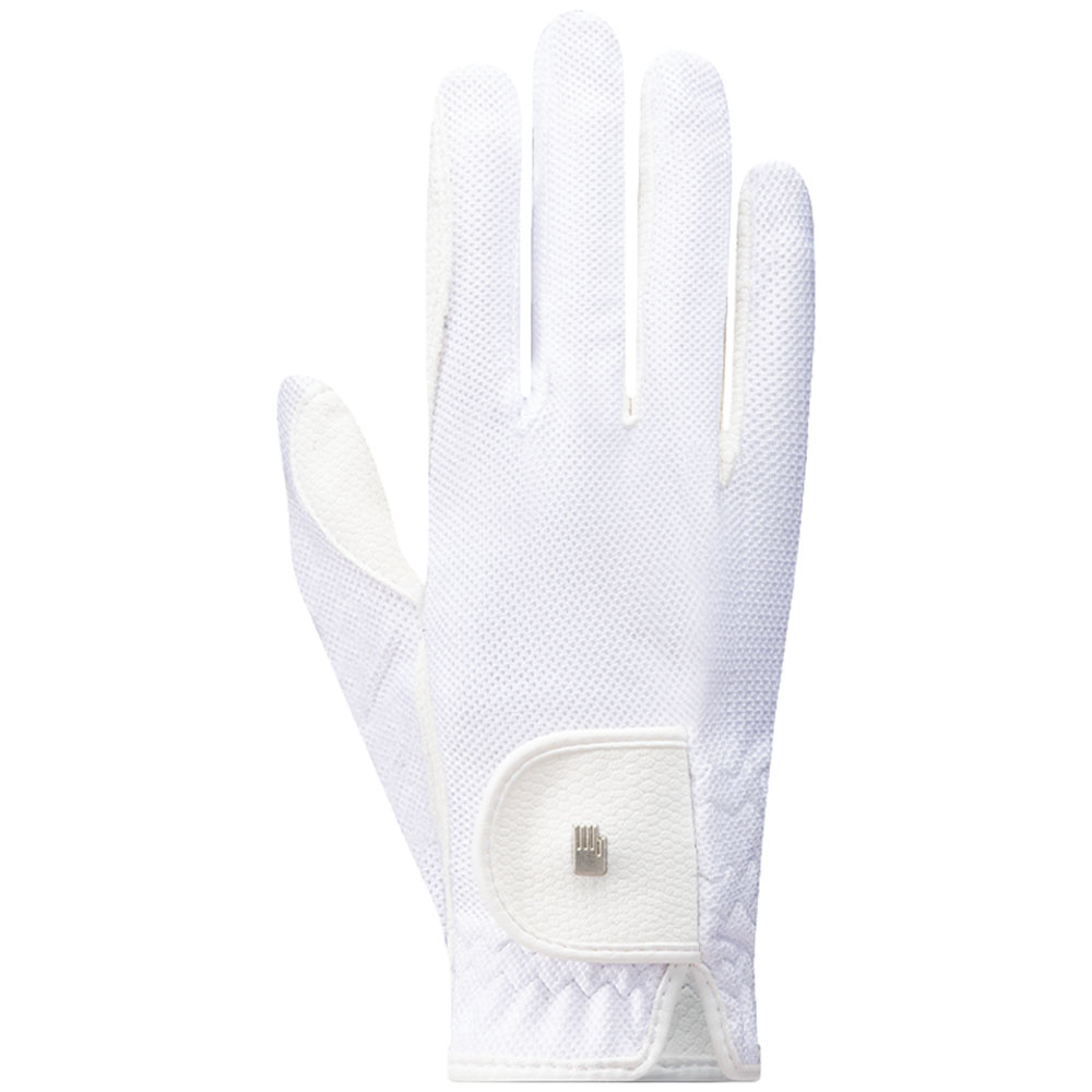 Ridehansker Barn/Junior Roeck-Grip Lite Hvit