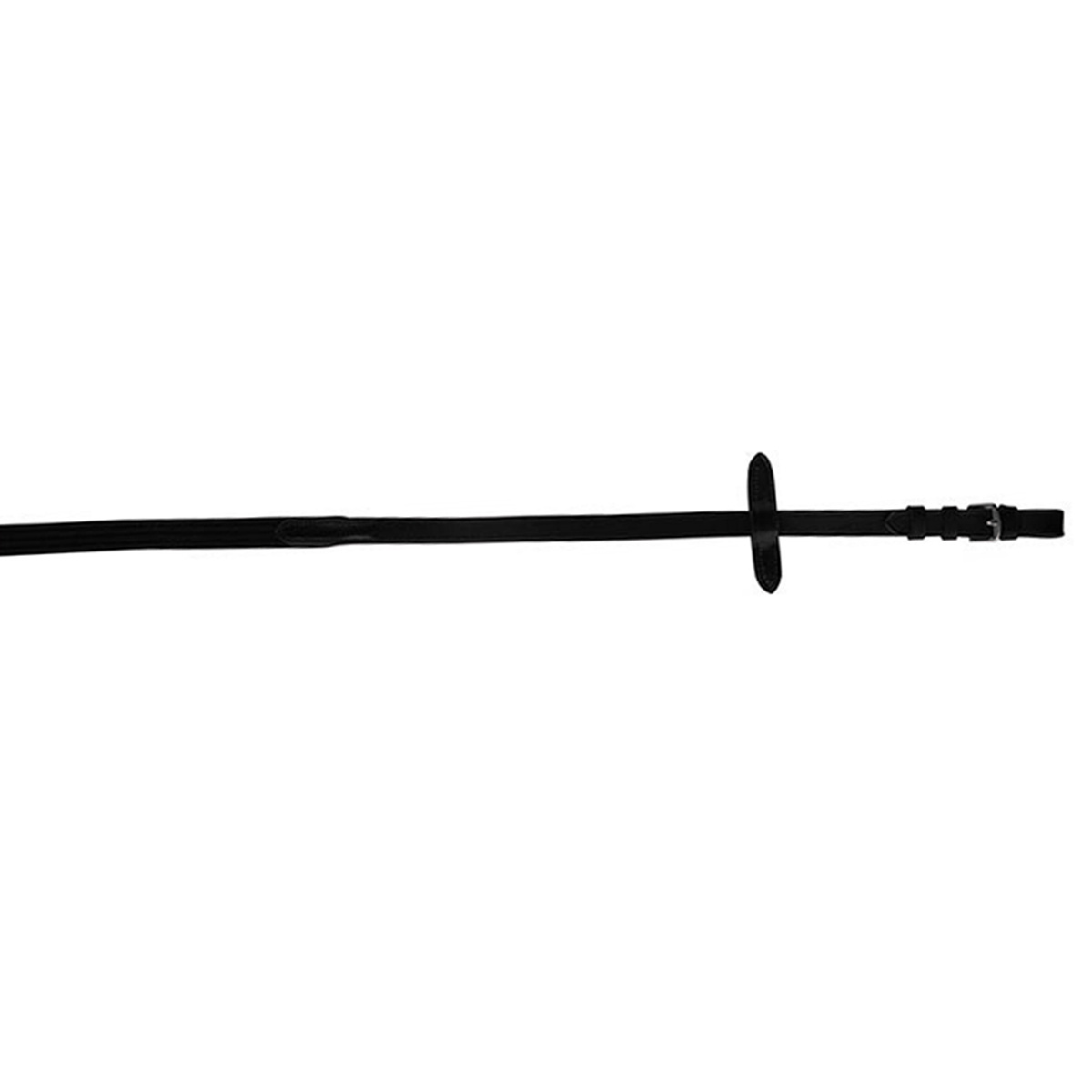 Anatomisk hodelag Rennes med tøyler Svart