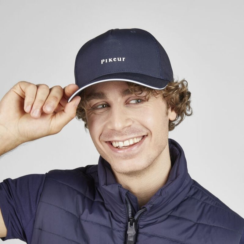 Caps Lasercut & Mesh Marineblå