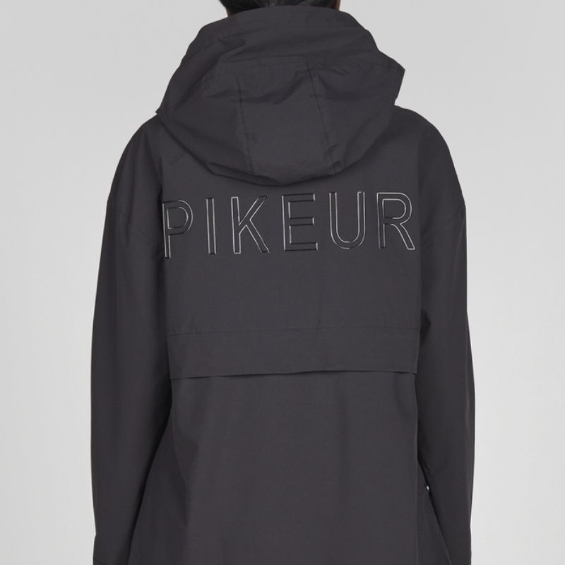 Regnjakke Rain-Zip-Poncho Svart