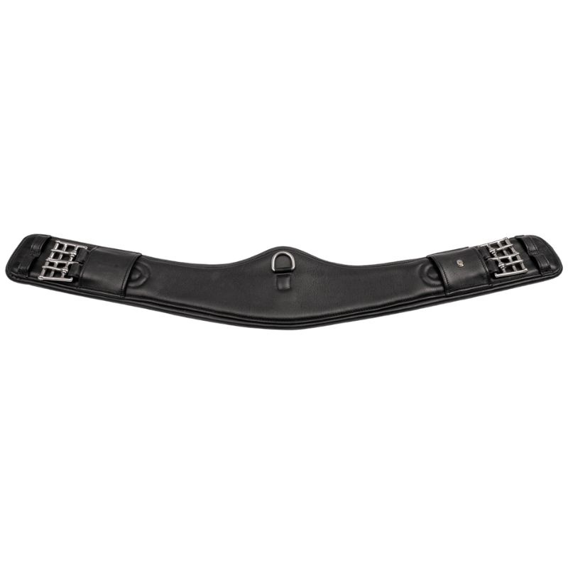 Dressurgjord Contour Half Moon Leather Svart
