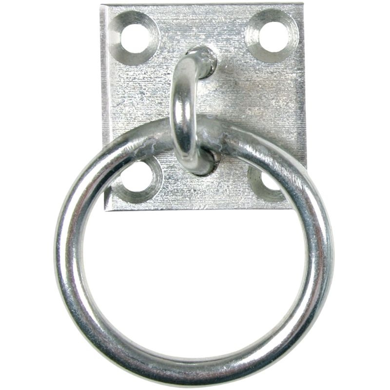 Oppbindingsring Plate Sølv