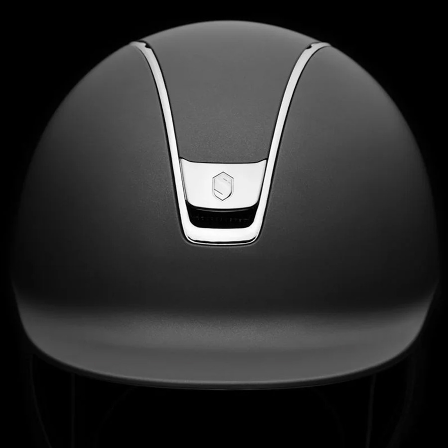 Ridehjelm Shadowmatt 2.0 Black Chrome Svart