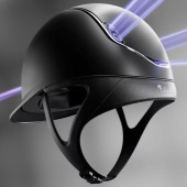 Ridehjelm Shadowmatt 2.0 Black Chrome Svart Ridehjelm Shadowmatt 2.0 Black Chrome Svart