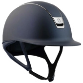 Ridehjelm Shadowmatt 2.0 Black Chrome Marineblå Ridehjelm Shadowmatt 2.0 Black Chrome Marineblå