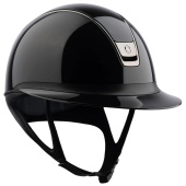 Ridehjelm Miss Shield Glossy 2.0 Black Chrome Svart Ridehjelm Miss Shield Glossy 2.0 Black Chrome Svart