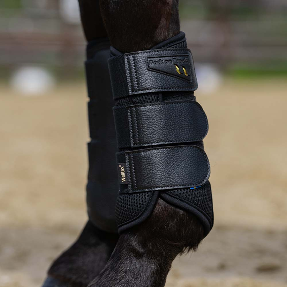 Treningsbeskyttere Airflow Brush Boots Svart