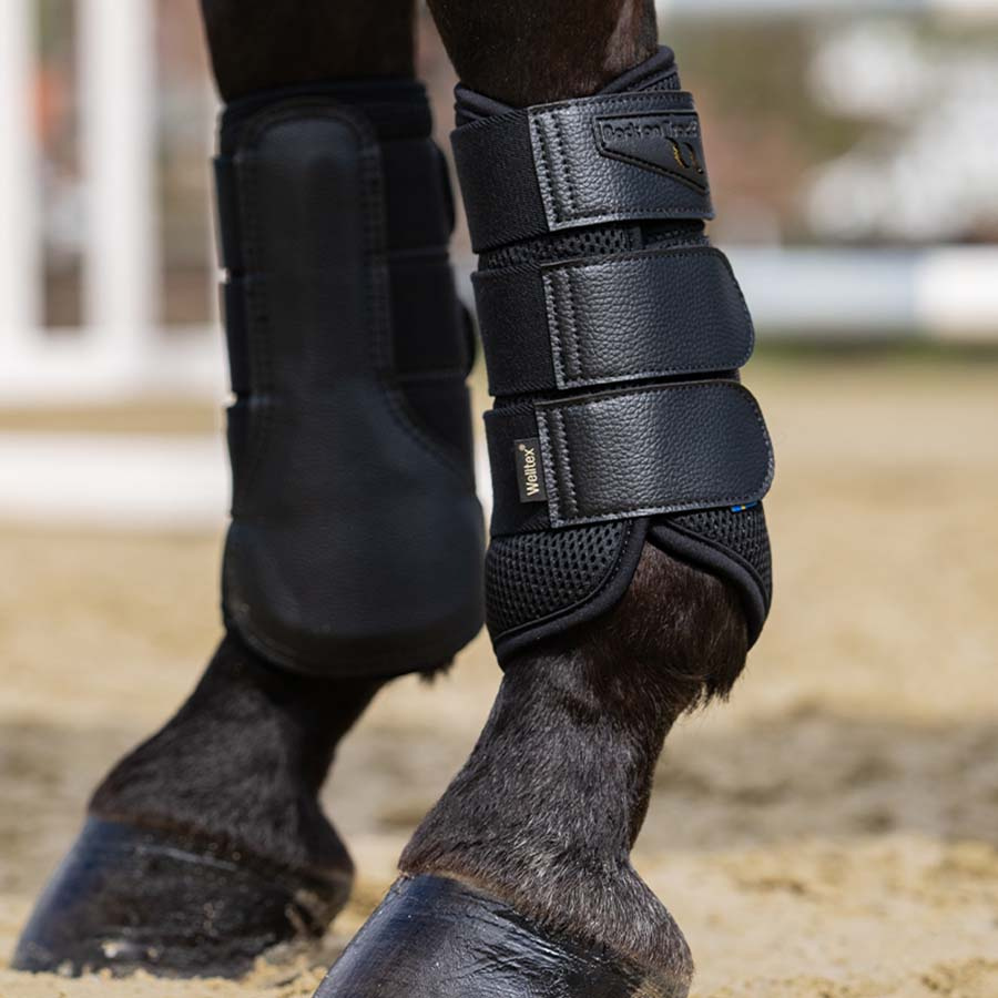 Treningsbeskyttere Airflow Brush Boots Svart