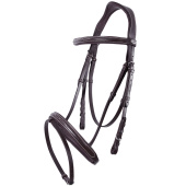 Anatomisk hodelag Luxury Stitched Mørkebrun Anatomisk hodelag Luxury Stitched Mørkebrun