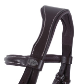 Anatomisk hodelag Luxury Stitched Mørkebrun Anatomisk hodelag Luxury Stitched Mørkebrun