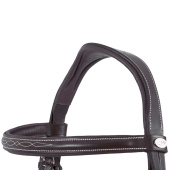 Anatomisk hodelag Luxury Stitched Mørkebrun Anatomisk hodelag Luxury Stitched Mørkebrun