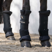 Stallbandasjer Royal Quick Wraps Deluxe Svart/Svart Stallbandasjer Royal Quick Wraps Deluxe Svart/Svart