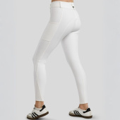 Ridebukse Megan Full Grip Hvit Ridebukse Megan Full Grip Hvit