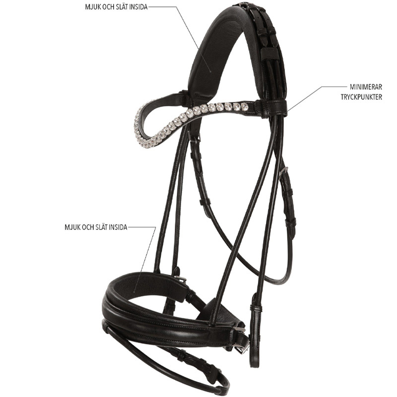 Dressurhodelag Caselle Supreme Svart