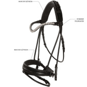Dressurhodelag Caselle Supreme Svart Dressurhodelag Caselle Supreme Svart