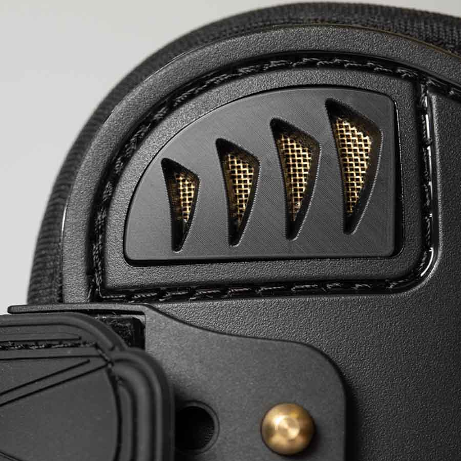 Senebeskyttere Airflow Svart