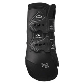 Dressurbeskyttere Absolute Rear Elastic Svart Dressurbeskyttere Absolute Rear Elastic Svart