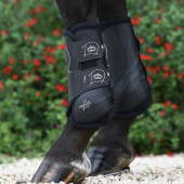 Dressurbeskyttere Absolute Front Velcro Svart Dressurbeskyttere Absolute Front Velcro Svart
