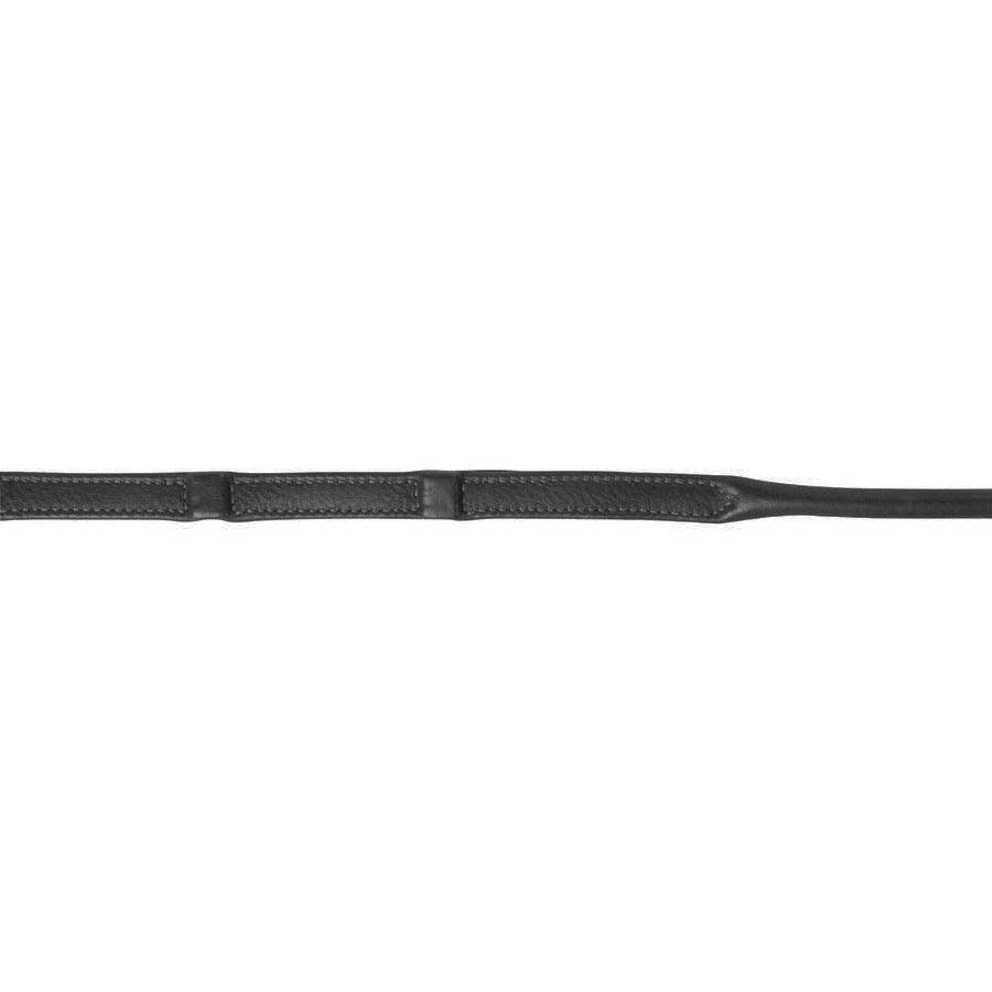 Tøyler med stoppere Rundsydd Svart