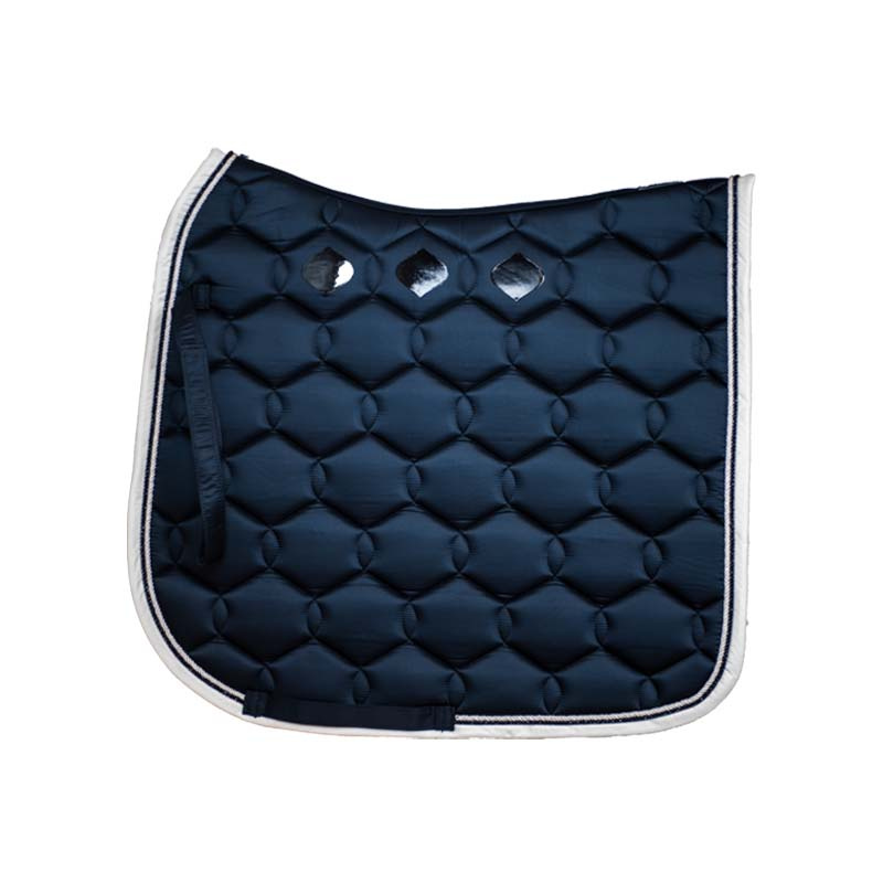 Dressursjabrak Glossy Wave Marinblå