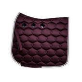 Dressursjabrak Glossy Wave Vinrød Dressursjabrak Glossy Wave Vinrød