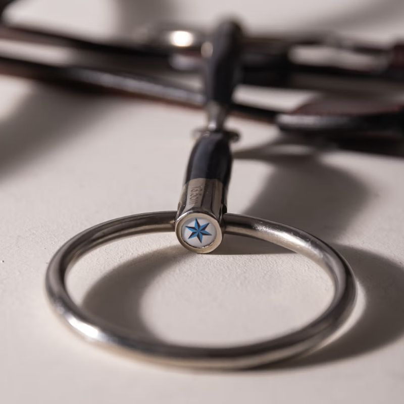 Todelt Trinsebitt med Løse Ringer Sweet Iron 16mm