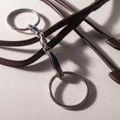 Tredelt Trinsebitt med Løse Ringer Sweet Iron 14mm Tredelt Trinsebitt med Løse Ringer Sweet Iron 14mm