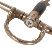 Fullsjekkbitt Gag Todelt Sweet Iron 16mm Fullsjekkbitt Gag Todelt Sweet Iron 16mm